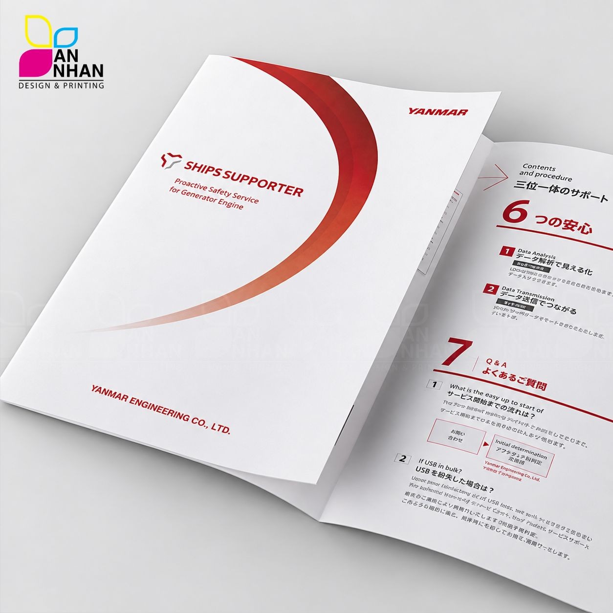 Catalogue b&igrave;a mềm đ&oacute;ng ghim